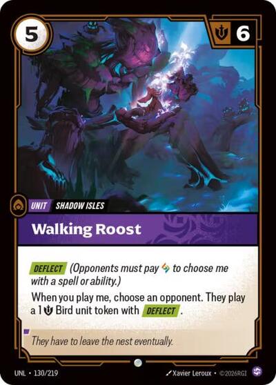 Walking Roost - Front
