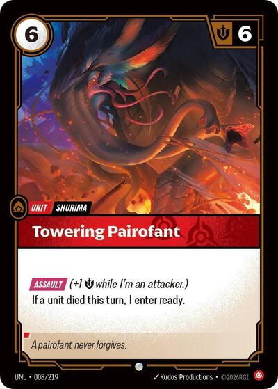 Towering Pairofant - Front