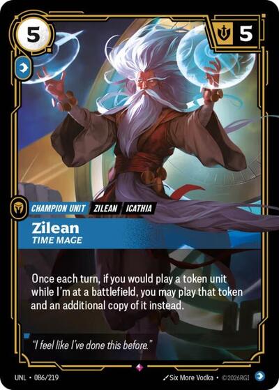 Zilean - Time Mage - Front