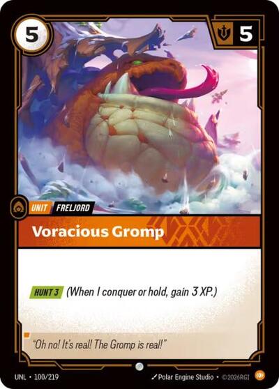 Voracious Gromp - Front