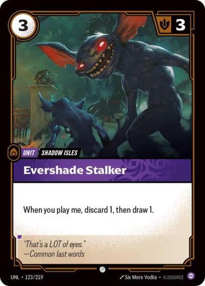 Evershade Stalker - Front