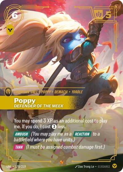 Poppy, Defender of the Meek - Front