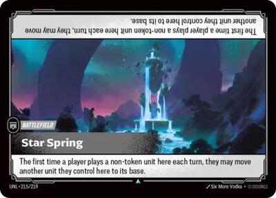 Star Spring - Front