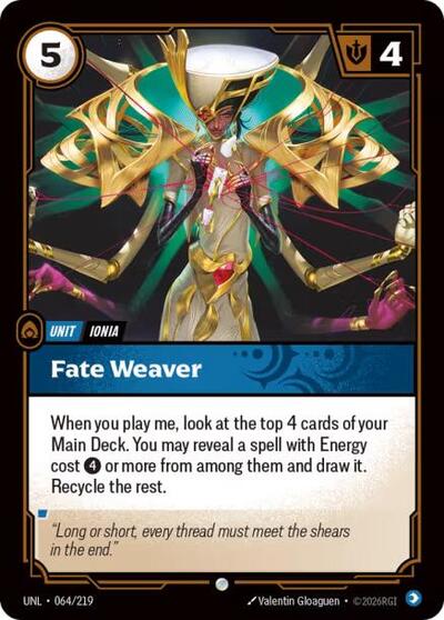 Fate Weaver - Front