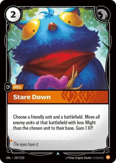 Stare Down - Front