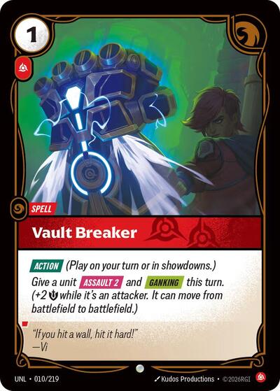 Vault Breaker - Front