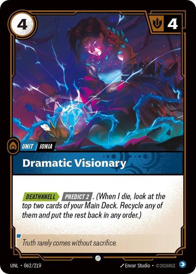 Dramatic Visionary - Front