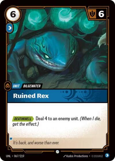 Ruined Rex - Front