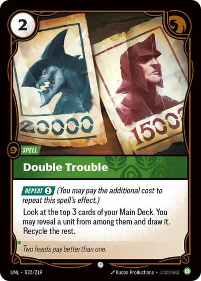 Double Trouble - Front