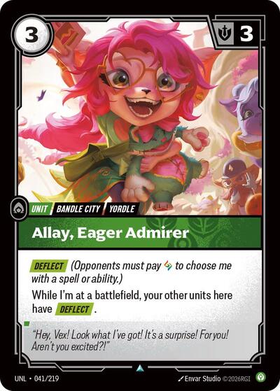 Allay, Eager Admirer - Front