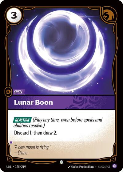 Lunar Boon - Front
