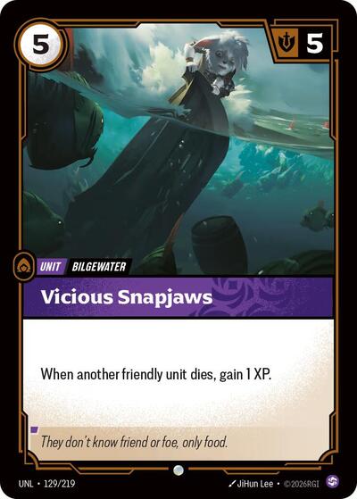 Vicious Snapjaws - Front