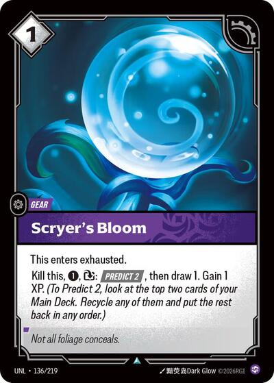 Scryer's Bloom - Front