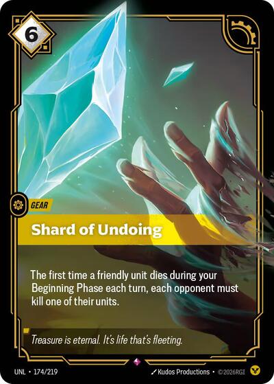 Shard of Undoing - Front