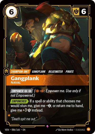 Gangplank, Naval - Front