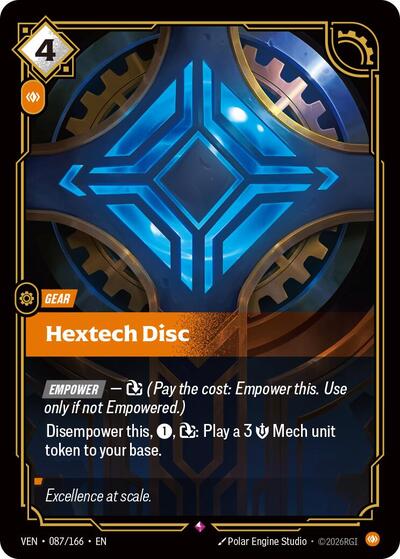 Hextech Disc - Front