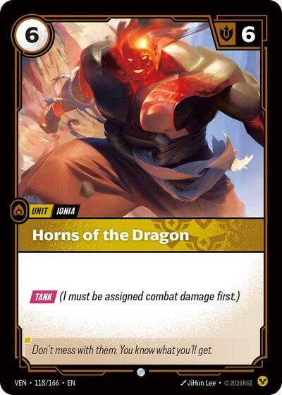 Horns of the Dragon - Front
