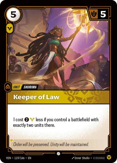 Keeper of Law - Front