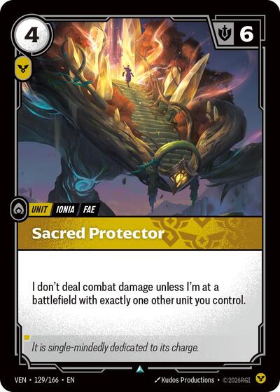 Sacred Protector - Front