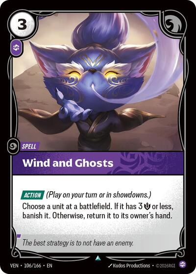 Wind and Ghosts - Front