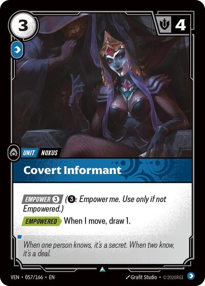 Covert Informant - Front