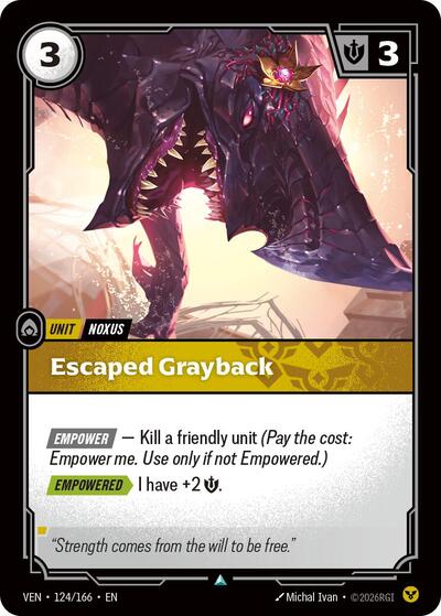 Escaped Grayback - Front