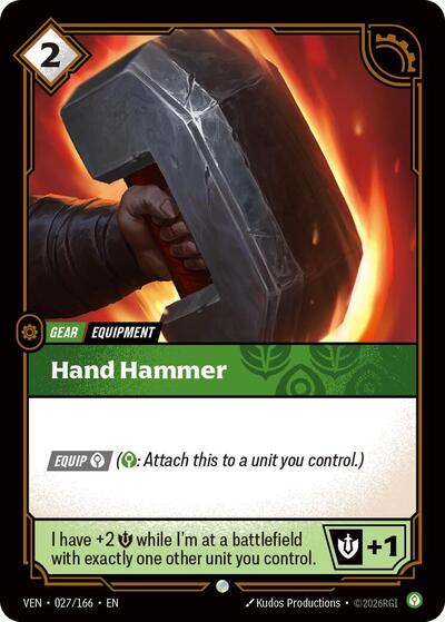 Hand Hammer - Front