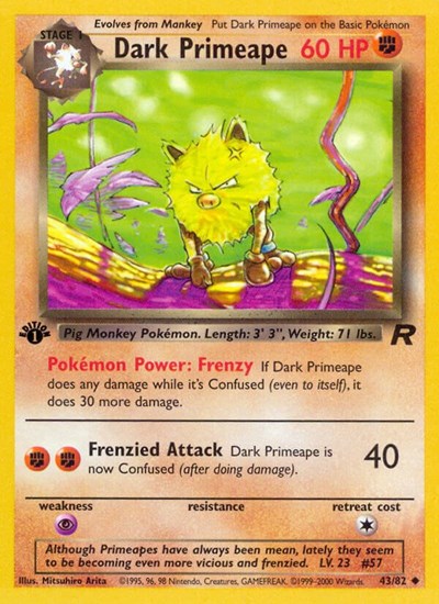 Dark Primeape - Front
