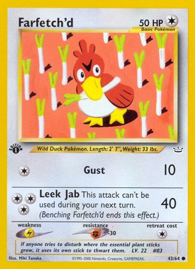 Farfetch'd - Front