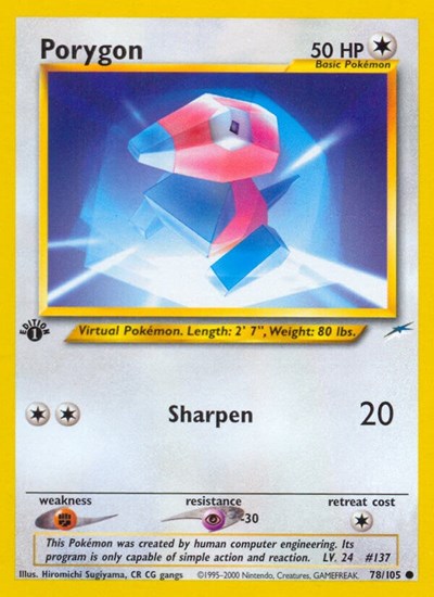 Porygon - Front