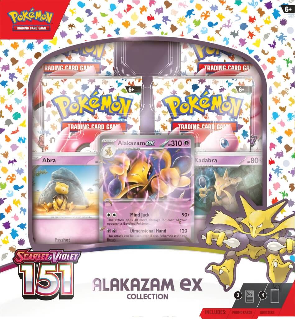 Pokémon: Scarlet & Violet 151 Alakazam EX Collection