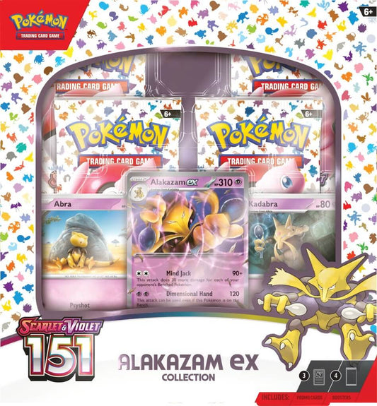 Pokémon TCG Scarlet & Violet 151 Alakazam EX Collection