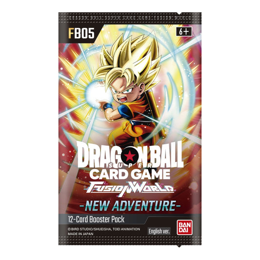 Dragon Ball Super Card Game - Fusion World – New Adventure - FB05 - Booster Box