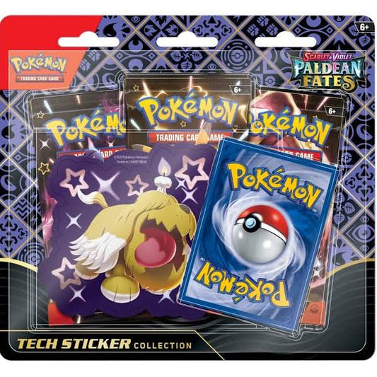 Pokémon TCG Scarlet & Violet 4.5 Paldean Fates Tech Sticker Blister