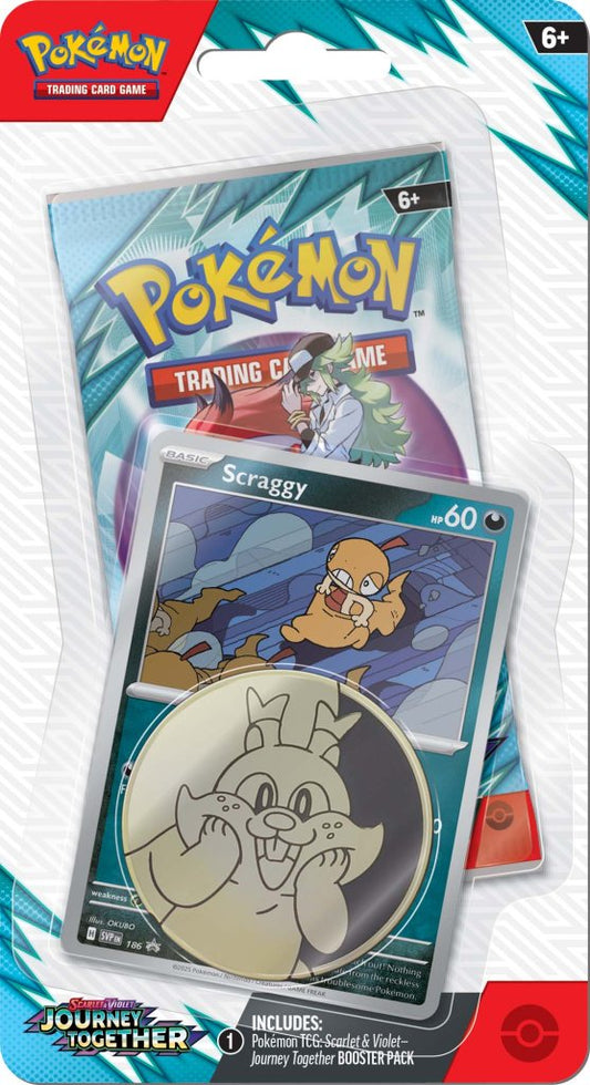 Pokémon TCG Scarlet & Violet 9 Journey Together Checklane Blister