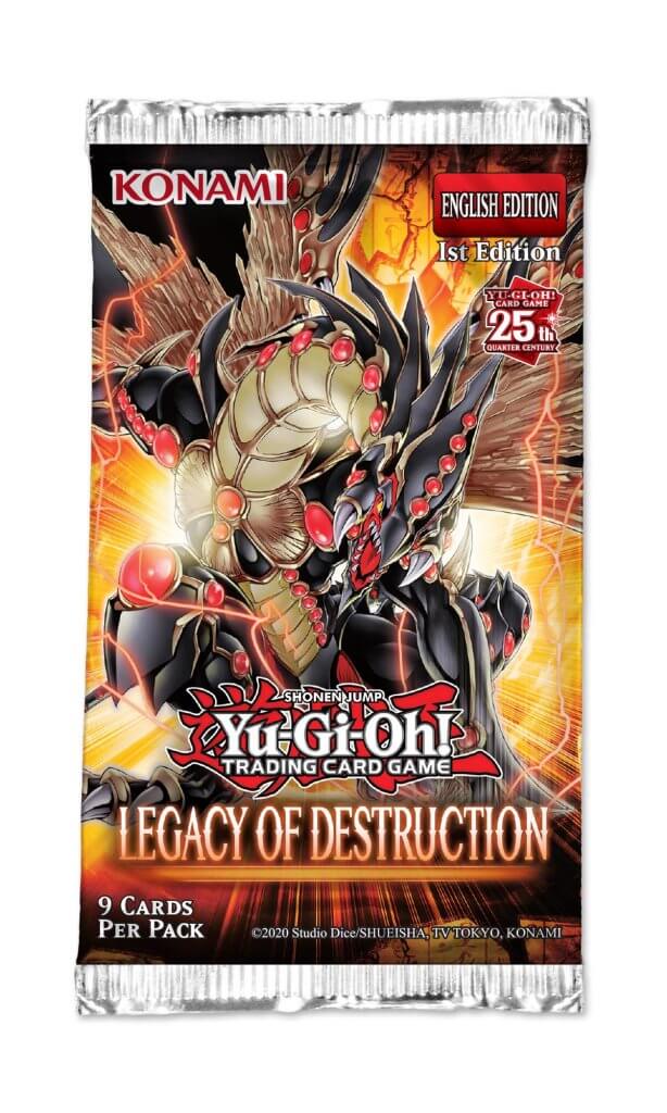 YuGiOh TCG Legacy of Destruction Booster Pack – Obsession Gaming