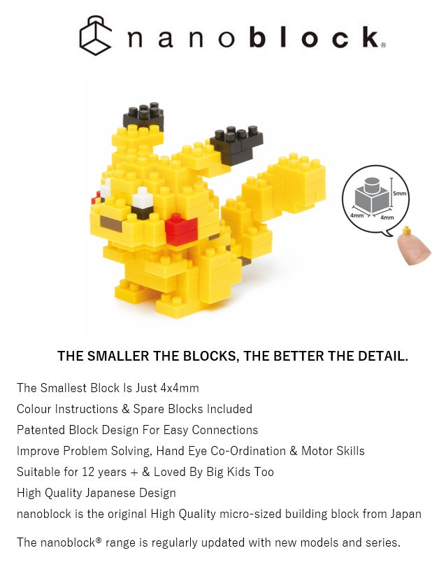 Pokémon Nanoblock - Pikachu