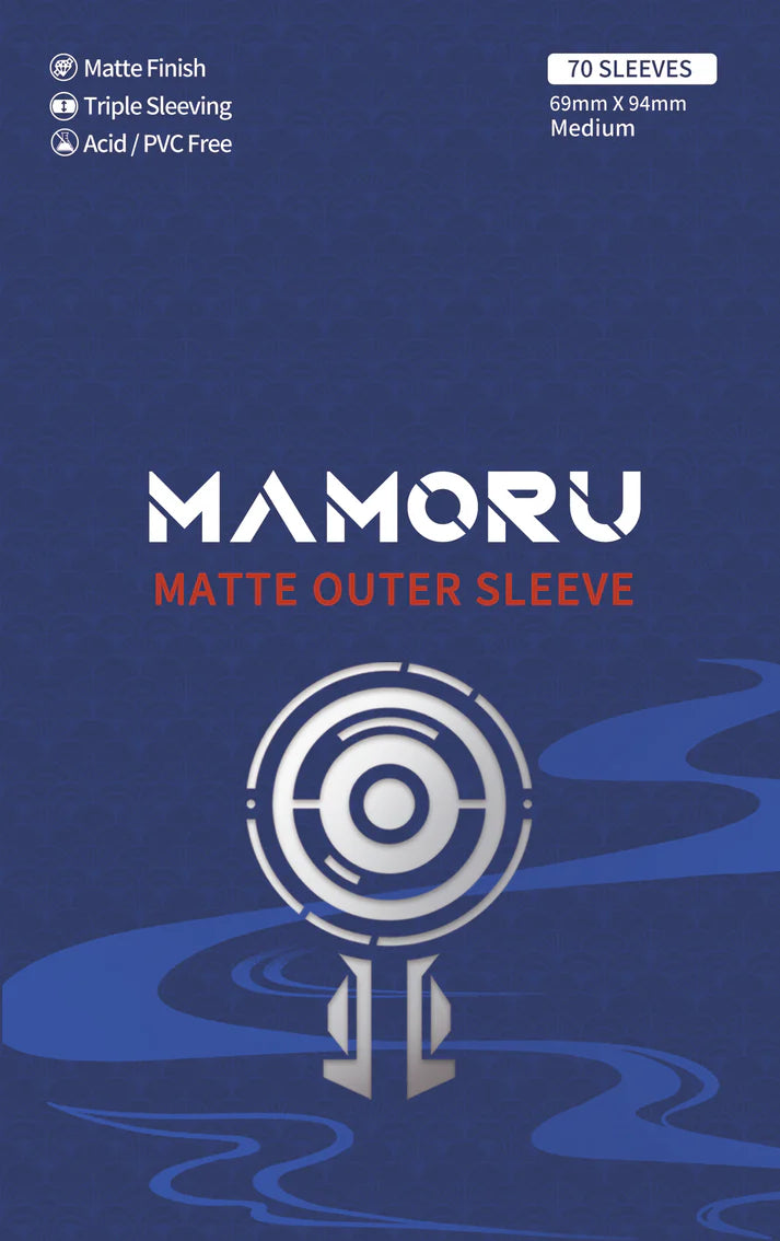 Mamoru Matte Outer Deck Sleeves - 70 Pack