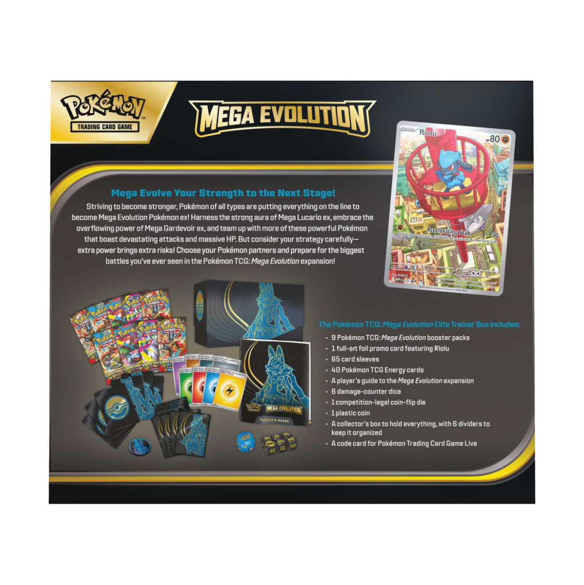 Pokémon TCG: Mega Evolution Elite Trainer Box