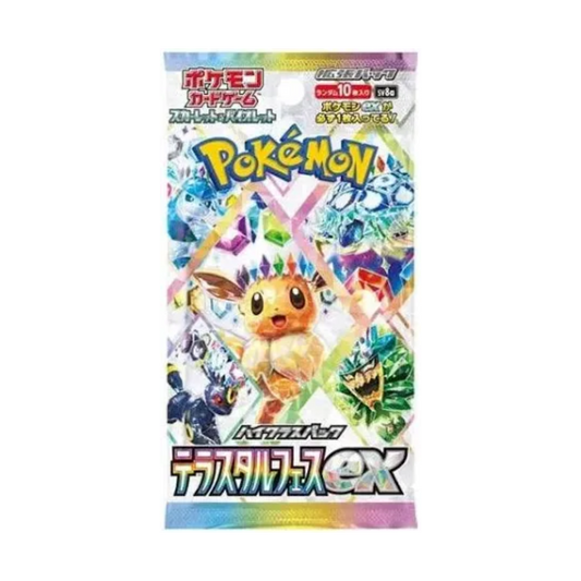 Pokémon TCG Japanese - Terastal Festival EX Booster Box - Sv8a