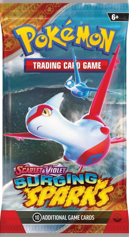 Pokémon TCG Scarlet & Violet 8 Surging Sparks Booster Pack