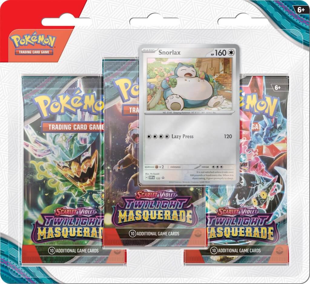 Pokémon TCG Twilight Masquerade 3-Pack Blister