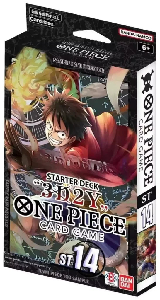 One Piece Card Game: Starter Deck 3D2Y - ST14 Obsession Gaming One Piece Card Game: Starter Deck 3D2Y - ST14 Obsession Gaming