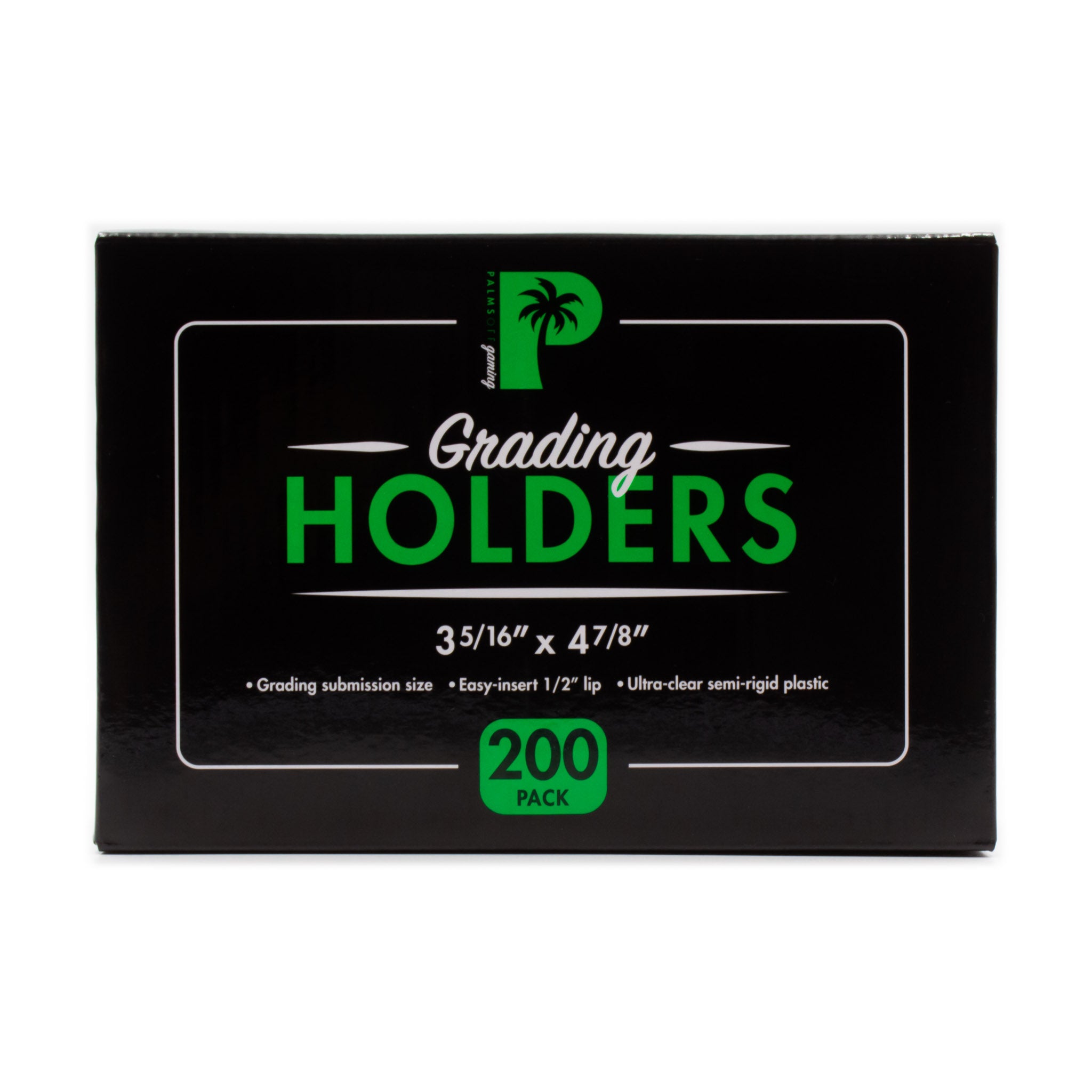 thumbnail image 2 of Palms Off Gaming Semi-Rigid Card Savers (50 Pack) - Perfect For Pokémon TCG Grading Holders 2 of 6