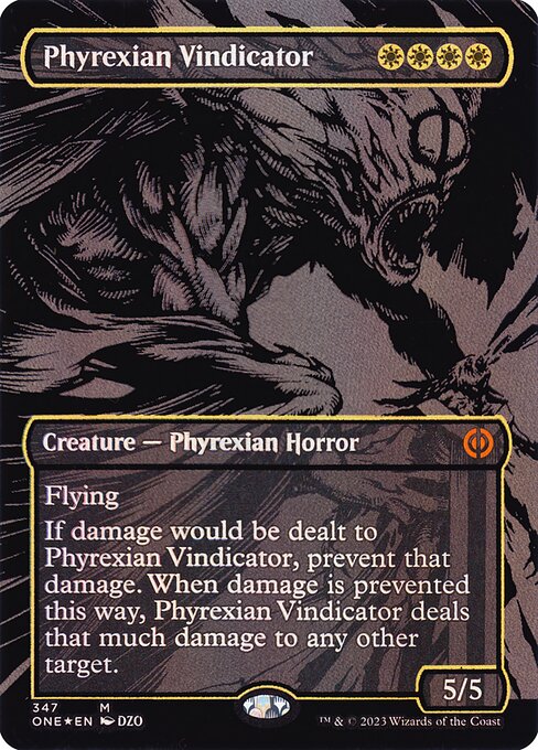 Phyrexian Vindicator — artwork