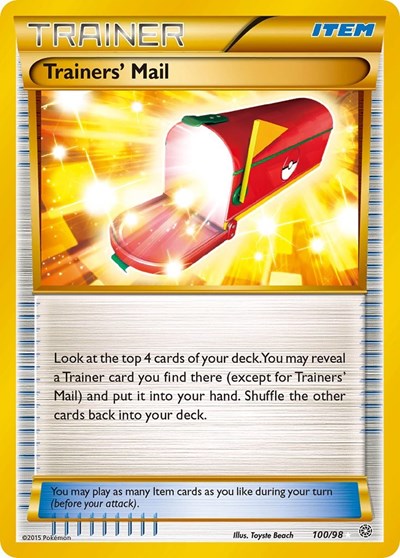 Trainers' Mail (Secret) - Front