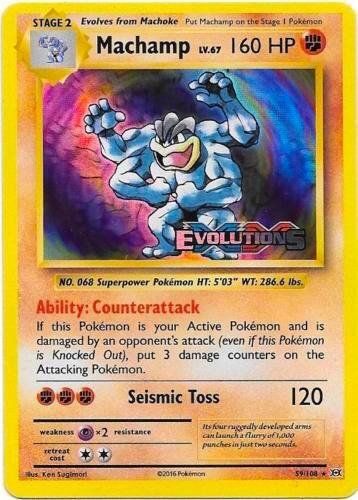 Machamp (XY Evolutions Prerelease) - Front