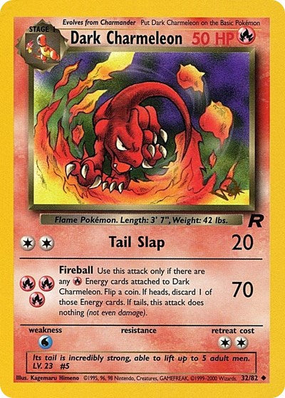 Dark Charmeleon [W Stamped] - Front