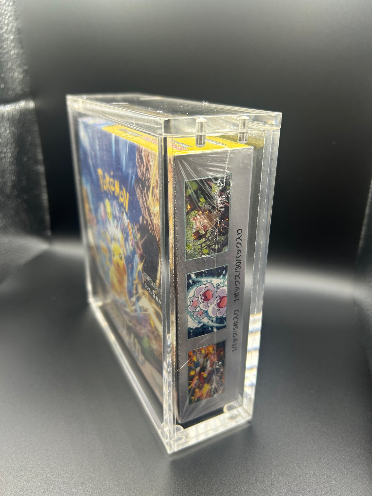 Booster Box Acrylic Display Case For Pokémon TCG Japanese Regular Set