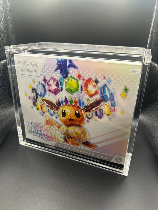 Pokémon TCG English Elite Trainer Box Acrylic Display Case - Stackable